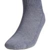 imageadidas Mens Socks Athletic Cushioned Quarter 6Pack Ankle Fit with Arch SupportHeather GreyBlack