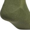 imageadidas Mens Socks Athletic Cushioned Quarter 6Pack Ankle Fit with Arch SupportOlive Strata GreenDark BlueCarbon Grey