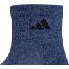 imageadidas Mens Socks Athletic Cushioned Quarter 6Pack Ankle Fit with Arch SupportTech Indigo BlueGreyCollegiate Navy