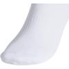 imageadidas Mens Socks Athletic Cushioned Quarter 6Pack Ankle Fit with Arch SupportWhiteAlumina BeigeCarbon Grey