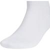 imageadidas Mens Socks Athletic Cushioned Quarter 6Pack Ankle Fit with Arch SupportWhiteWonder BeigeAlumina Beige