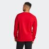 imageadidas Mens Trefoil Crew Neck Sweatshirt Casual  BlackBetter Scarlet