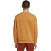 imageadidas Mens Trefoil Crew Neck Sweatshirt Casual  BlackCraft Orange