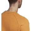 imageadidas Mens Trefoil Crew Neck Sweatshirt Casual  BlackCraft Orange