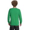 imageadidas Mens Trefoil Crew Neck Sweatshirt Casual  BlackGreen
