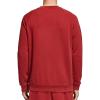 imageadidas Mens Trefoil Crew Neck Sweatshirt Casual  BlackRedWhite