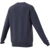 imageadidas Mens Trefoil Crew Neck Sweatshirt Casual  BlackShadow NavyWhite