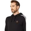 imageadidas Originals Mens Adicolor Classics 3Stripes HoodieBlackTeam Power RedTeam Collegiate GoldWhite