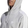 imageadidas Originals Mens Adicolor Classics 3Stripes HoodieMedium Grey Heather