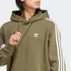 imageadidas Originals Mens Adicolor Classics 3Stripes HoodieOlive Strata