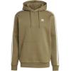 imageadidas Originals Mens Adicolor Classics 3Stripes HoodieOlive Strata