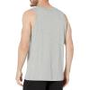 imageadidas Originals Mens Adicolor Trefoil Tank TopMedium Grey Heather