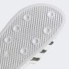 imageadidas Originals Mens Adilette Slide SandalWhiteBlackWhite