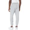 imageadidas Originals Mens Fleece Superstar Track PantsMedium Grey HeatherWhite