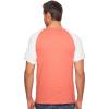 imageadidas Originals Mens Originals 3 Stripes Tee Clear Sky MediumTrace Scarlet