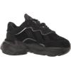 imageadidas Originals Mens Ozweego SneakerBlackBlackNight Metallic