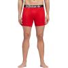 imageadidas Originals Mens Trefoil Athletic Comfort Fit Boxer Brief Underwear 2PackBlackWhiteBetter Scarlet