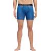 imageadidas Originals Mens Trefoil Athletic Comfort Fit Boxer Brief Underwear 2PackOnix GreyBlackOg Monogram Blackbluebird