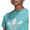 imageadidas Originals Mens Trefoil TeeSemi Mint Rush