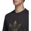 imageadidas Originals Mens Trefoil TeeUtility Black