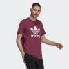 imageadidas Originals Mens Trefoil TeeVictory CrimsonWhite