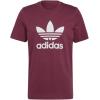 imageadidas Originals Mens Trefoil TeeVictory CrimsonWhite