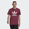 imageadidas Originals Mens Trefoil TeeVictory CrimsonWhite