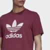 imageadidas Originals Mens Trefoil TeeVictory CrimsonWhite