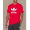 imageadidas Originals Mens Trefoil TeeVivid RedWhite