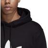 imageadidas Originals Mens Trefoil Warmup HoodieCore Black1