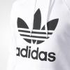imageadidas Originals Mens Trefoil Warmup HoodieWhiteBlack