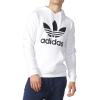 imageadidas Originals Mens Trefoil Warmup HoodieWhiteBlack