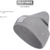 imageadidas Originals Tall Utility Cuff BeanieGreystone GreyWhite