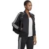 imageadidas Originals Womens Superstar Track JacketBlackWhite