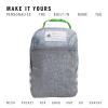 imageadidas Santiago Lunch Bag Cooler for Women and Men Insulated Food Container Box with Mesh Pocket BlackWhite30 One SizeAdi Font Madness Stone GreyGreyLucid Lime Green30