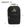 imageadidas Santiago Lunch Bag Cooler for Women and Men Insulated Food Container Box with Mesh Pocket BlackWhite30 One SizeBlackGold Metallic30