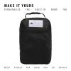 imageadidas Santiago Lunch Bag Cooler for Women and Men Insulated Food Container Box with Mesh Pocket BlackWhite30 One SizeBlackGold Metallic30