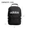 imageadidas Santiago Lunch Bag Cooler for Women and Men Insulated Food Container Box with Mesh Pocket BlackWhite30 One SizeBlackWhite10