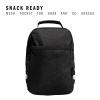 imageadidas Santiago Lunch Bag Cooler for Women and Men Insulated Food Container Box with Mesh Pocket BlackWhite30 One SizeBlackWhite10