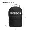imageadidas Santiago Lunch Bag Cooler for Women and Men Insulated Food Container Box with Mesh Pocket BlackWhite30 One SizeBlackWhite20