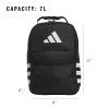 imageadidas Santiago Lunch Bag Cooler for Women and Men Insulated Food Container Box with Mesh Pocket BlackWhite30 One SizeBlackWhite30