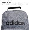 imageadidas Santiago Lunch Bag Cooler for Women and Men Insulated Food Container Box with Mesh Pocket BlackWhite30 One SizeJersey Onix GreyBlack10