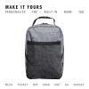 imageadidas Santiago Lunch Bag Cooler for Women and Men Insulated Food Container Box with Mesh Pocket BlackWhite30 One SizeJersey Onix GreyBlack20
