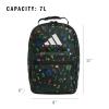 imageadidas Santiago Lunch Bag Cooler for Women and Men Insulated Food Container Box with Mesh Pocket BlackWhite30 One SizeMeadow Floral BlackBlackWhite30
