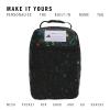 imageadidas Santiago Lunch Bag Cooler for Women and Men Insulated Food Container Box with Mesh Pocket BlackWhite30 One SizeMeadow Floral BlackBlackWhite30