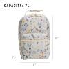 imageadidas Santiago Lunch Bag Cooler for Women and Men Insulated Food Container Box with Mesh Pocket BlackWhite30 One SizeMeadow Floral Wonder WhiteWonder White30