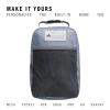 imageadidas Santiago Lunch Bag Cooler for Women and Men Insulated Food Container Box with Mesh Pocket BlackWhite30 One SizeTwill GreyRose Gold30