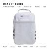 imageadidas Santiago Lunch Bag Cooler for Women and Men Insulated Food Container Box with Mesh Pocket BlackWhite30 One SizeTwill WhiteLgh Solid GreyOnix Grey30