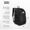 imageadidas Stadium Team Sports Backpack 36L  750 ml 28 oz Refillable Plastic Sport Water Bottle Navy Blue 2  BlueSilver Metallic One SizeBlack  BlackWhiteBlack