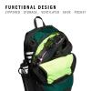 imageadidas Stadium Team Sports Backpack 36L  750 ml 28 oz Refillable Plastic Sport Water Bottle Navy Blue 2  BlueSilver Metallic One SizeDark Green30